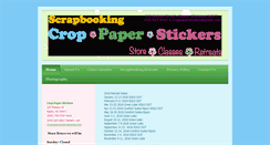 Desktop Screenshot of croppaperstickers.com